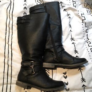 Just fab wide calf boots